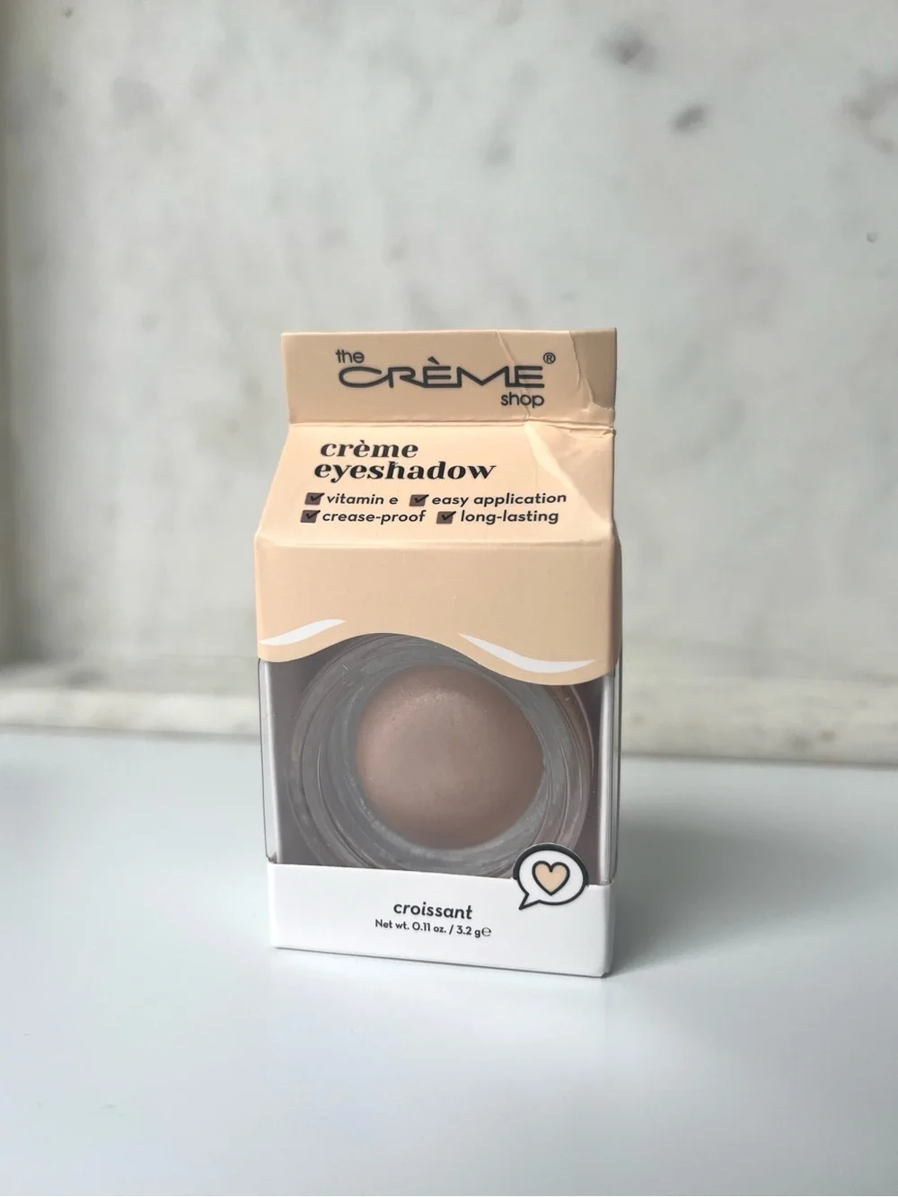 The Creme Shop Eyeshadow, Croissant Shimmer NWT
